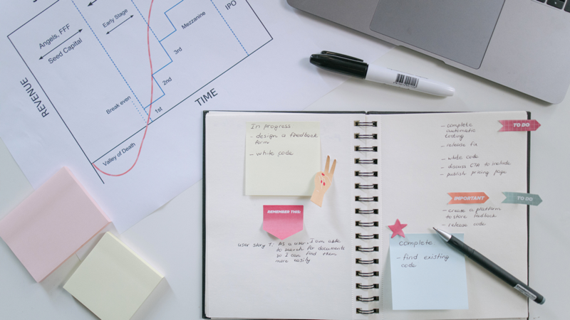 ホームページ制作の流れのイメージ